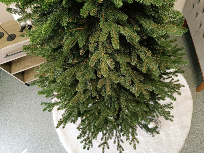 Brad artificial Christmas Deluxe, Viena Slim, 2D+3D, 180cm [7]