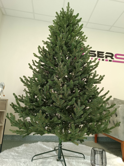 Brad artificial Christmas Deluxe by Sersimo, Viena verde, 3D, 180cm [13]