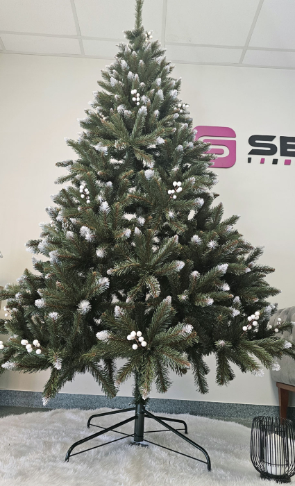Brad artificial Christmas Deluxe by Sersimo, WhiteBerry, 2D, 220cm [9]