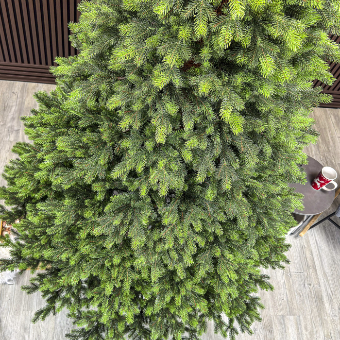 Brad artificial, Hollandia, verde cu varfuri verzi, integral 3D, 230 cm [8]