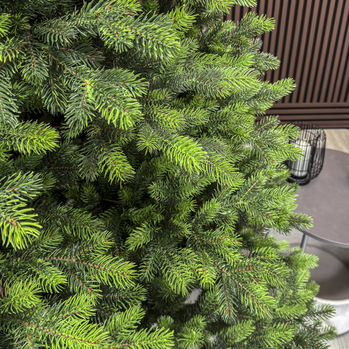 Brad artificial, Hollandia, verde cu varfuri verzi, integral 3D, 230 cm [6]