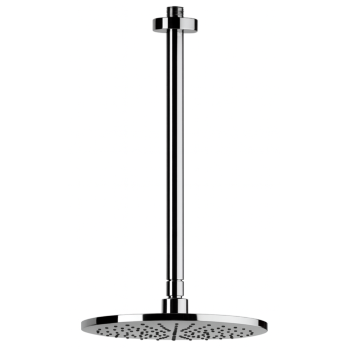 Brat de dus Remer Rubinetterie Wellness 347N50, 500 mm, montaj fix, compatibil para dus patrata/rotunda, alama cromata [2]