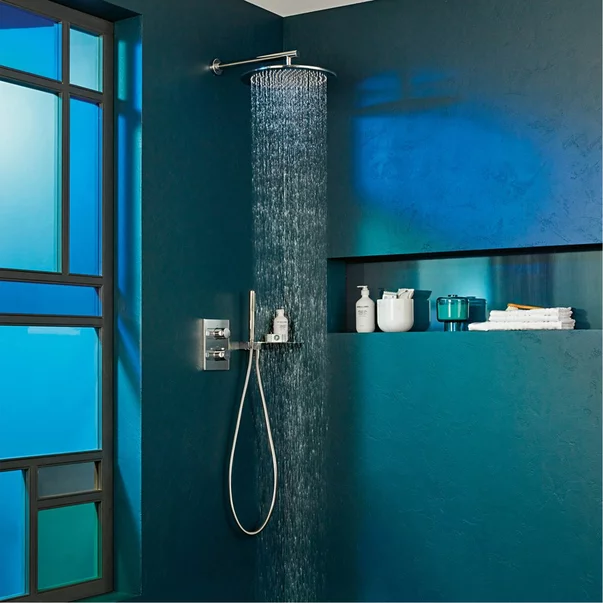 Brat de dus Villeroy&Boch Universal 40 cm profil round crom lucios [3]