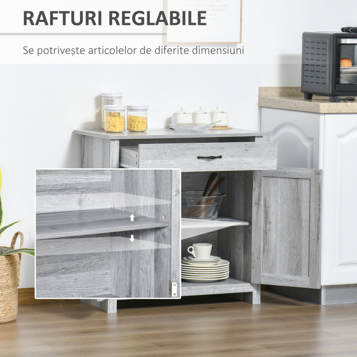  Bufet Bucatarie - Stil Country, Spatiu Depozitare Rustic [5]