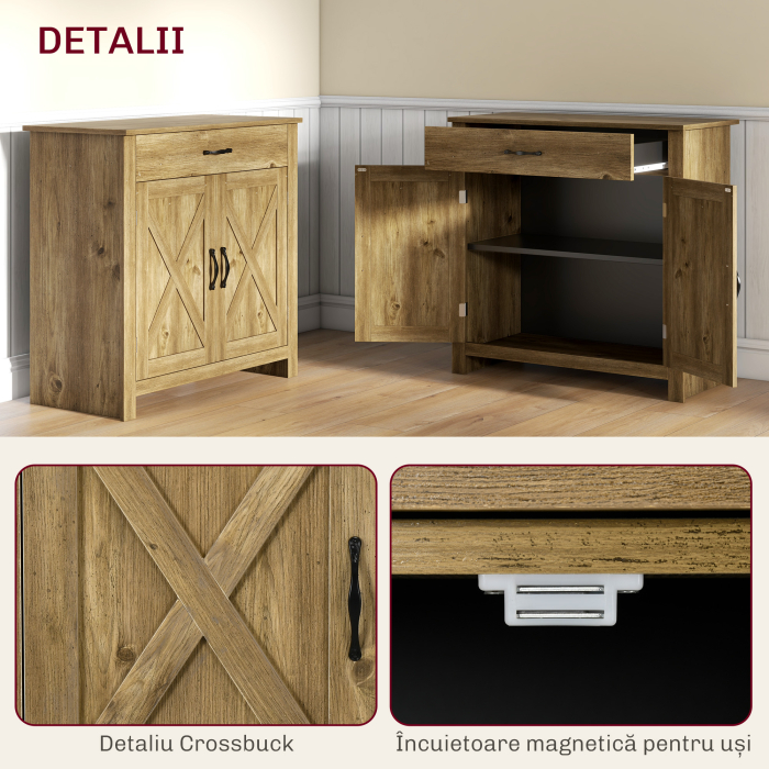  Bufet Bucatarie - Stil Country, Spatiu Depozitare Rustic [7]