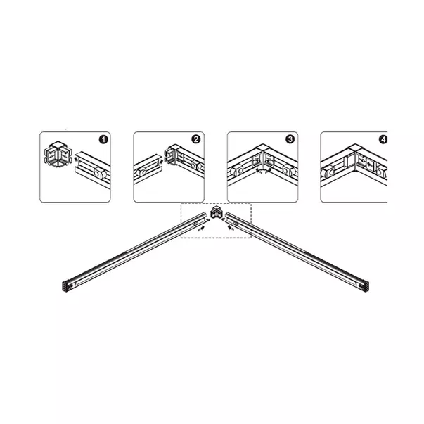Cabina de dus patrata Mediterraneo Hector N cu usi culisante 80x80 cm crom [7]