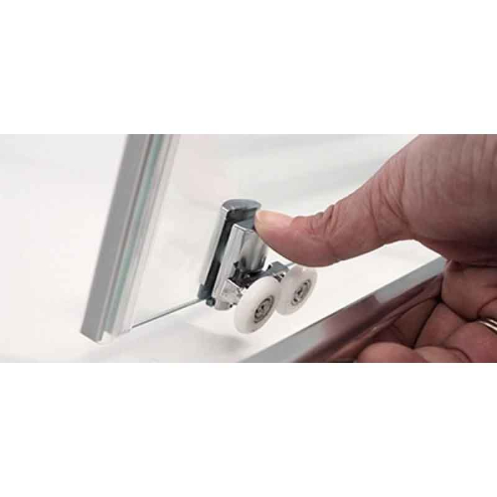 Cabina duș Kolpasan, Stellar Uni, 90 x 90 x h200, negru mat [2]