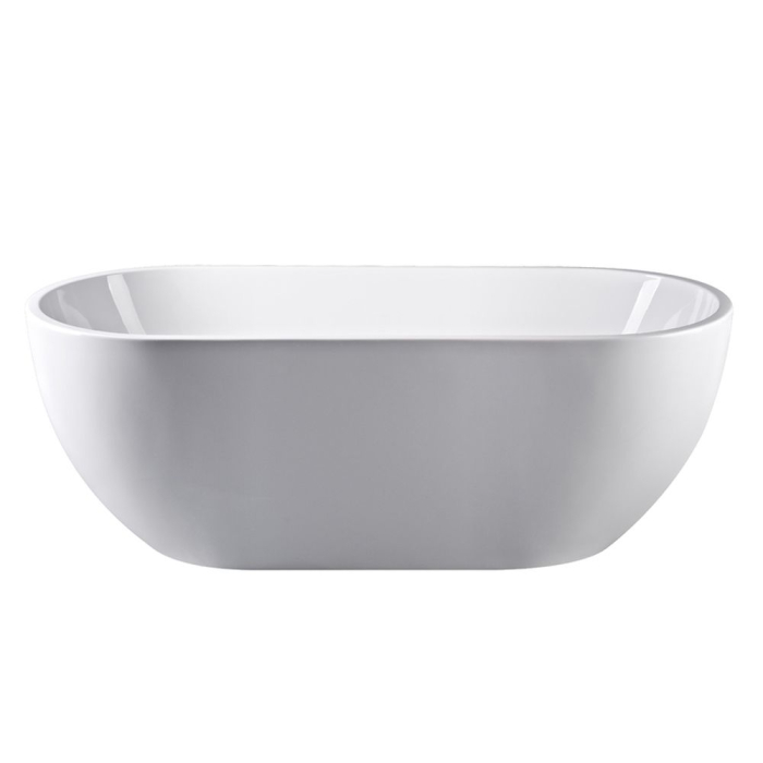 Cada baie freestanding ovala 150 x 75 cm alba Florida, Aura New [2]