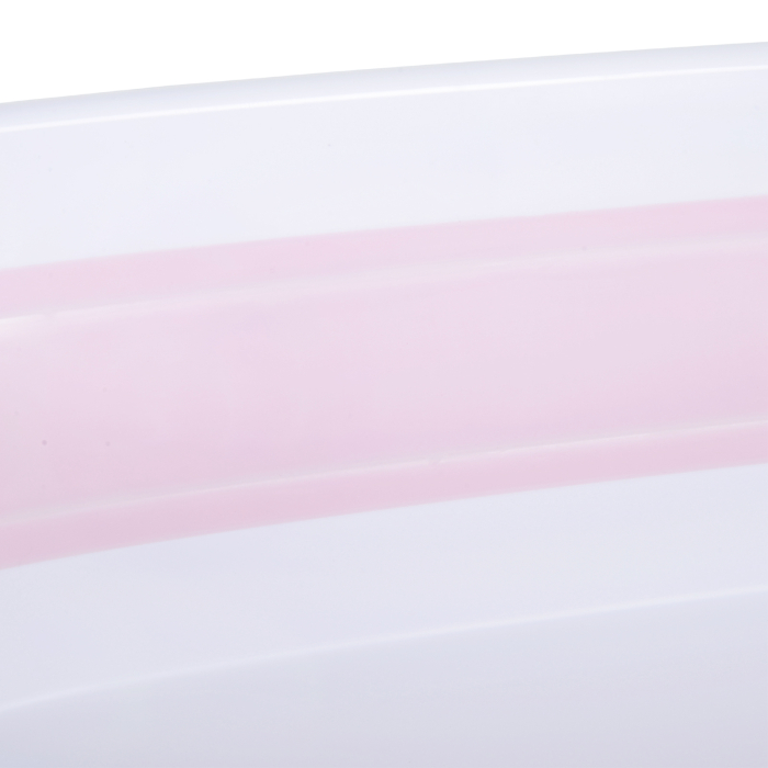  Cada Baita pentru Nou-Nascuti - Pliabila & Antialunecare, Roz [7]