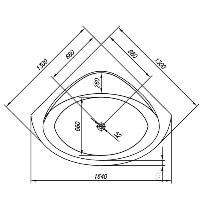 Cada de colt, Kolpasan, Dolores, 130 x 130 cm, alb [3]