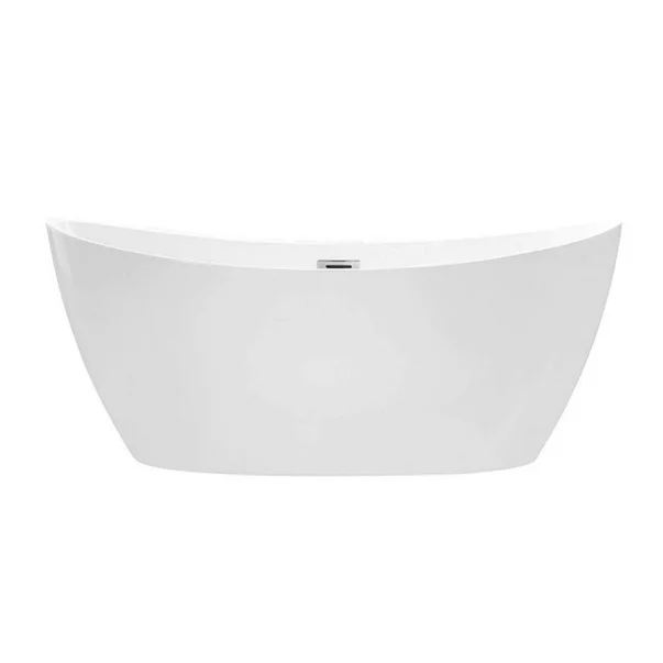 Cada freestanding Besco Ayla 170x80 cm alb lucios [4]