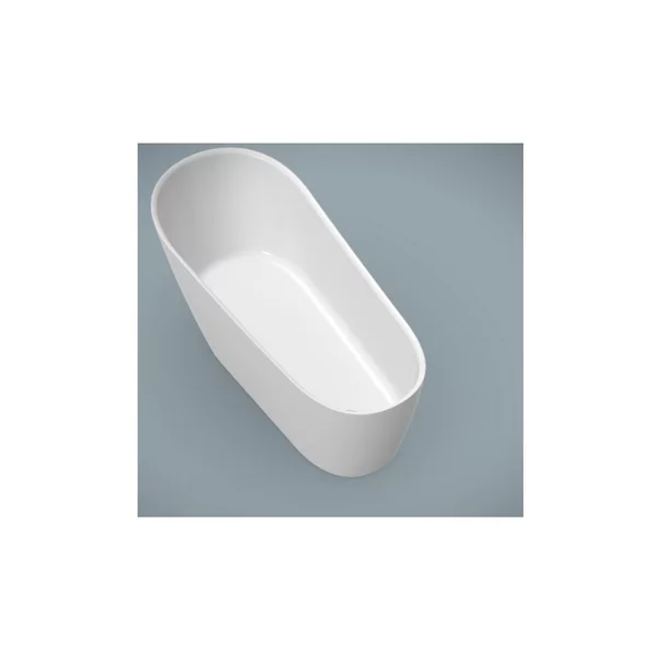 Cada freestanding din compozit Marmite Santorini 169x74 cm [2]