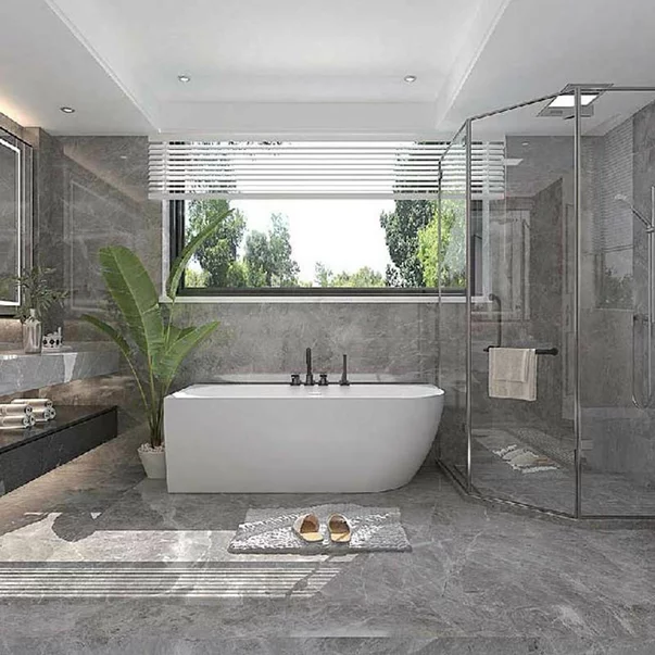 Cada freestanding Florida Balu Slim 165x80 cm stanga [5]