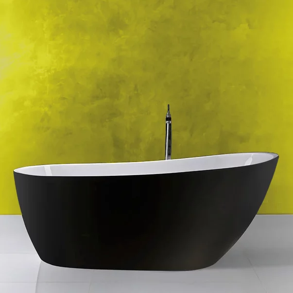 Cada freestanding Florida Natalia Black 152x76 cm [2]