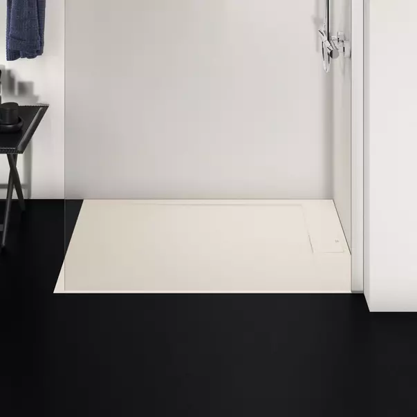 Cadita de dus dreptunghiulara Ideal Standard i.life Ultra Flat S nisipiu 120x80 cm [3]
