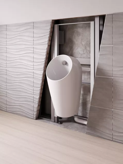 Cadru pisoar suspendat Ideal Standard ProSys, otel, R016367 [4]