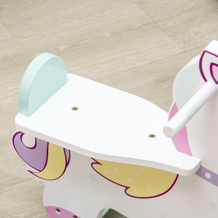  Cal balansoar pentru copii mici, plimbare cu unicorn pentru 1-3 ani, jucarie pentru bebelusi, cadou pentru fete si baieti [7]
