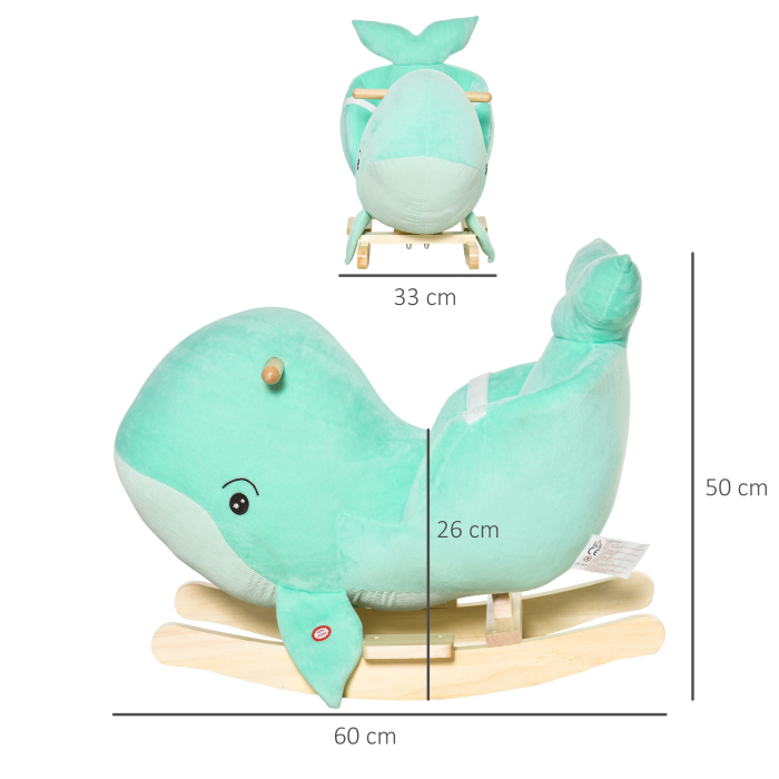  Cal Balansoar Plus Bej 77 cm cu Sunete si Centura Siguranta [3]