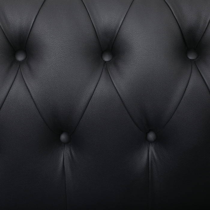  canapea cu doua locuri, piele sintetica,160x84x80 cm [8]