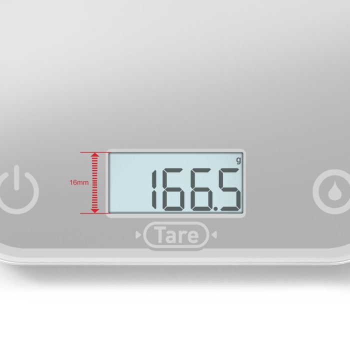 Cantar de bucatarie Tefal Optiss BC50U4V0, 5 kg, sticla securizata, functie Tara, cantarire a lichidelor, precizie 0.5g, afisaj LCD, carlig de a [3]