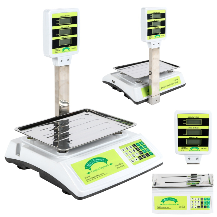 Cantar electronic Micul Fermier 50Kg afisaj dublu brat [5]