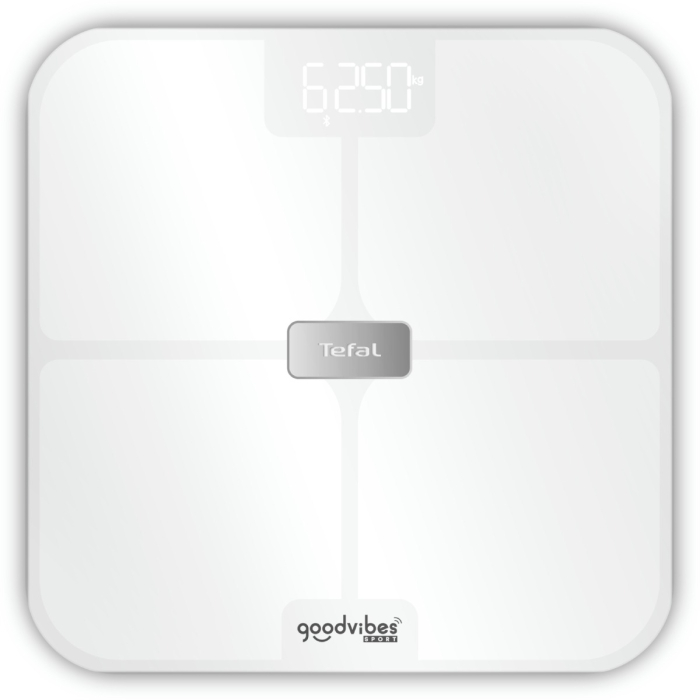 Cantar inteligent Tefal Goodvibes Sport BM9740F0, greutate maxima 200 kg, 17 indicatori de masurare, sincronizare cu aplicatia Google Fit, Apple Healt [10]