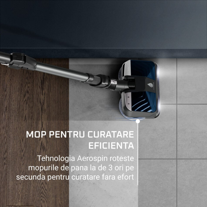 Cap de aspirare activ 2 in 1 Rowenta ZR009C00 pentru aspirare si spalare activa cu apa, compatibil cu aspiratorul Rowenta X-Force 12.60 NEO si 13.60, seriile RH9LCxx, RH9ADxx, RH9A7xx [9]