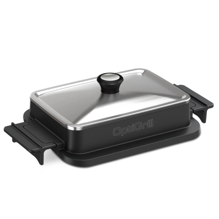 Capac pentru gatit Tefal XA731810, compatibil cu gratarul electric OptiGrill 4 in 1 si OptiGrill 2 in 1, inox, compatibil cu masina de spalat v [2]
