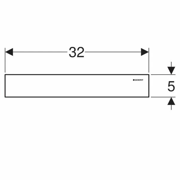 Capac pentru rigola de perete Geberit [2]
