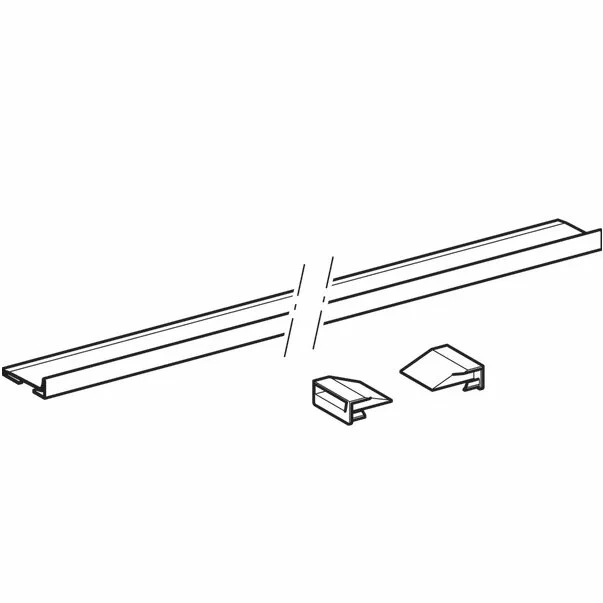 Capac pentru rigola de perete Geberit pentru dus 115 cm [3]