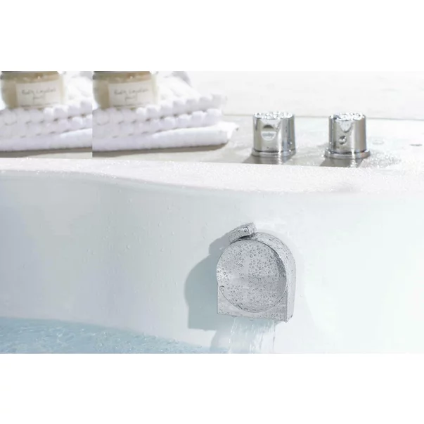 Capac sifon si preaplin Hansgrohe Exafill S negru mat [3]