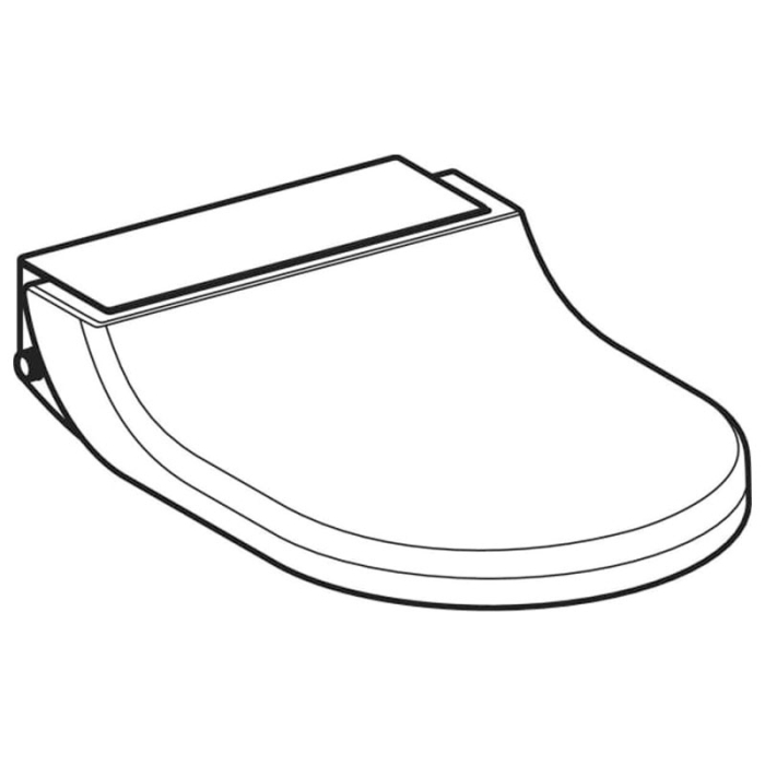 Capac WC, bideu, Geberit, Aquaclean, Tuma Classic, alb [2]