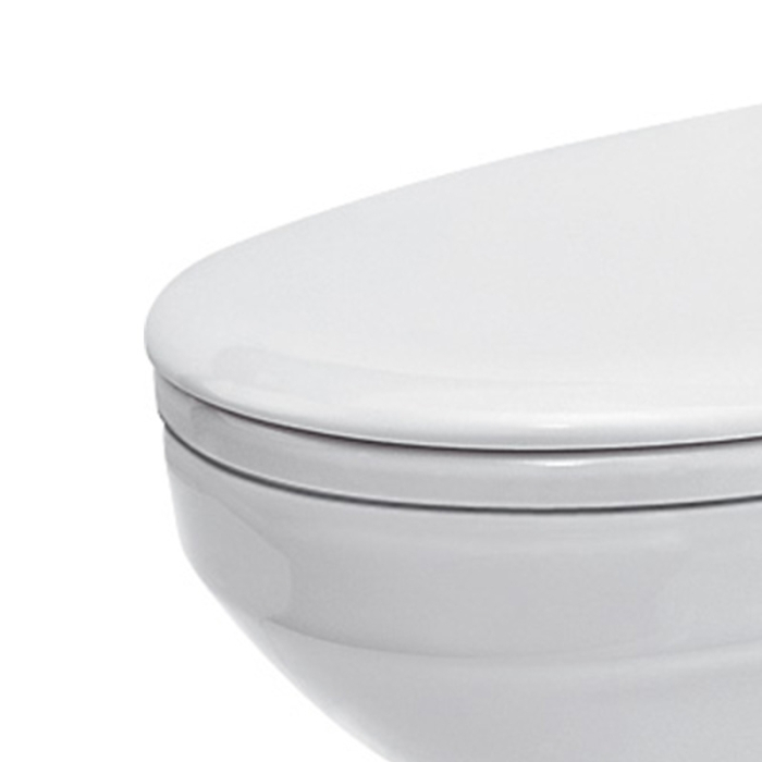 Capac WC Cersanit, Terra, slim, duroplast cu Soft-Close si Easy Off [3]