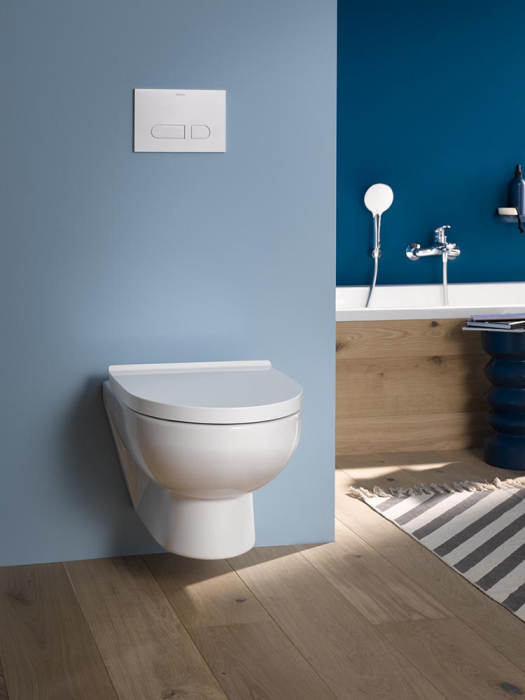 Capac WC Duravit 0020790000, DuraStyle, pentru wc, capac softclose, eliberare rapida, suprafata antibacteriana, alb [11]