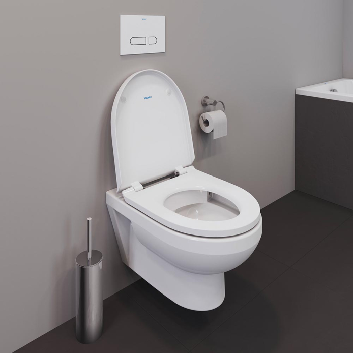 Capac WC Duravit 0020790000, DuraStyle, pentru wc, capac softclose, eliberare rapida, suprafata antibacteriana, alb [13]