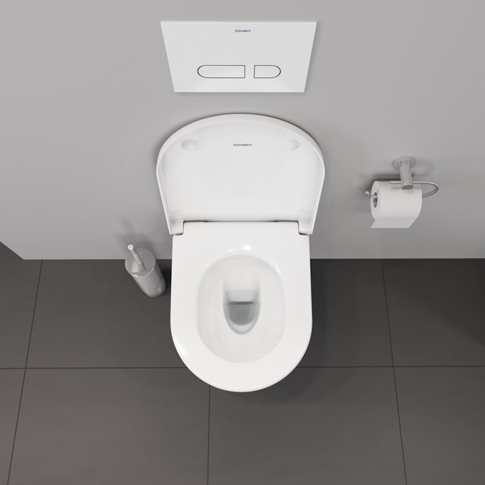Capac WC Duravit 0021610000, D-Neo, pentru wc, eliberare rapida, suprafata antiaderent, seria D-Neo, alb [4]