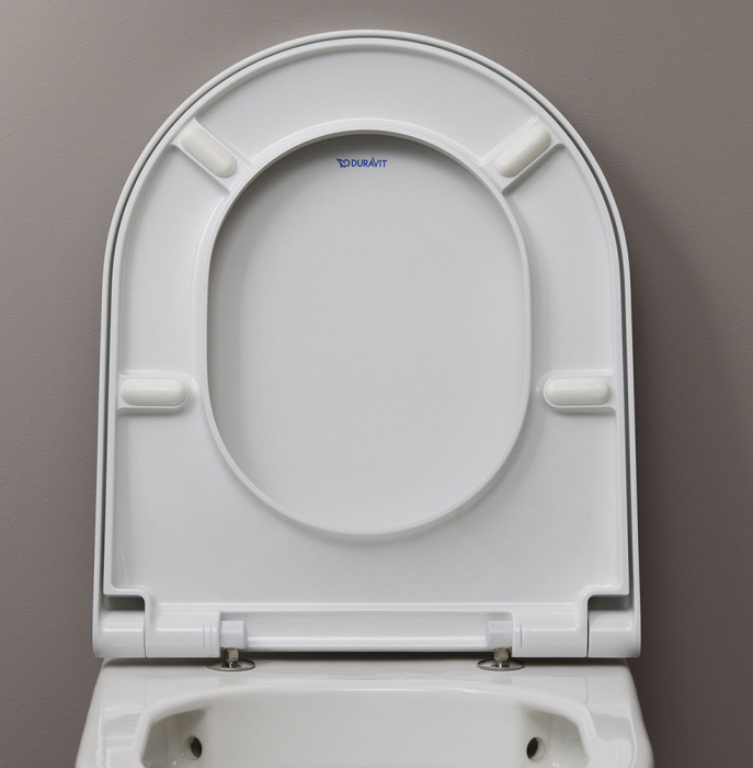 Capac WC Duravit 0021610000, D-Neo, pentru wc, eliberare rapida, suprafata antiaderent, seria D-Neo, alb [14]