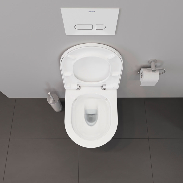 Capac WC Duravit 0021610000, D-Neo, pentru wc, eliberare rapida, suprafata antiaderent, seria D-Neo, alb [6]