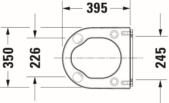 Capac WC Duravit 0062410000, Starck 3, pentru wc, suprafata antiaderent, seria Starck 3, design modern, alb [6]