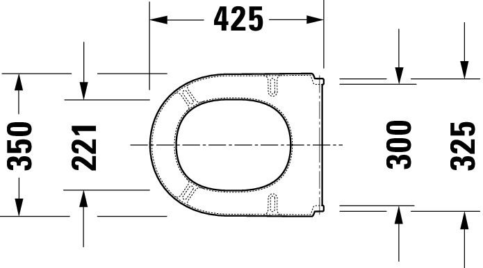 Capac WC Duravit 0063810000, Starck 3, pentru wc, suprafata antiaderent, seria Starck 3, design modern, alb [12]