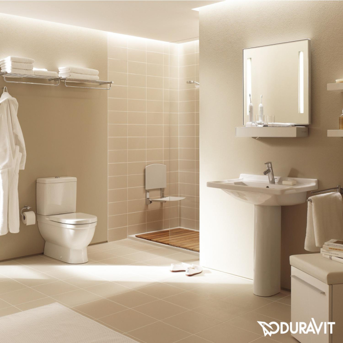 Capac WC Duravit 0063810000, Starck 3, pentru wc, suprafata antiaderent, seria Starck 3, design modern, alb [3]