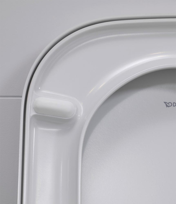 Capac WC Duravit 0064590000, Happy D.2, pentru wc, capac softclose, eliberare rapida, suprafata antiaderent, alb [16]