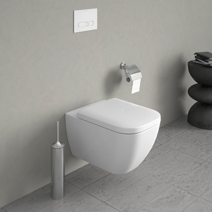 Capac WC Duravit 0064590000, Happy D.2, pentru wc, capac softclose, eliberare rapida, suprafata antiaderent, alb [6]