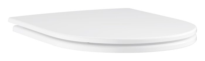Capac WC Grohe 102500SH00, 450 mm, 365 mm, 1 functii speciale, capac softclose, oval, duroplast, Alb [2]