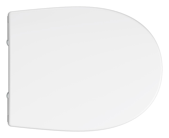 Capac WC Grohe 112947SH00, Bau Ceramic, Slim, datasare rapida, alb [6]