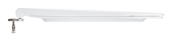 Capac WC Grohe 39923000, Bau Ceramic, pentru wc, capac softclose, slim, eliberare rapida, suprafata antibacteriana, alb [7]