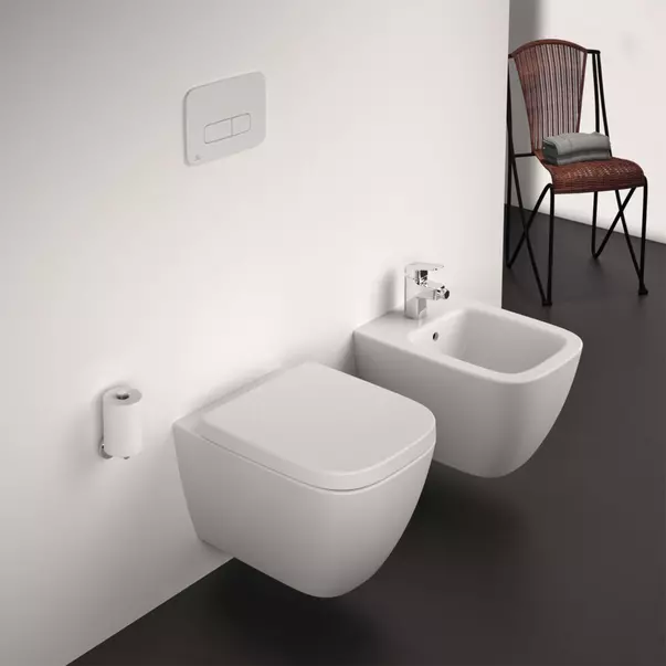 Capac WC Ideal Standard i.life S softclose alb lucios [2]