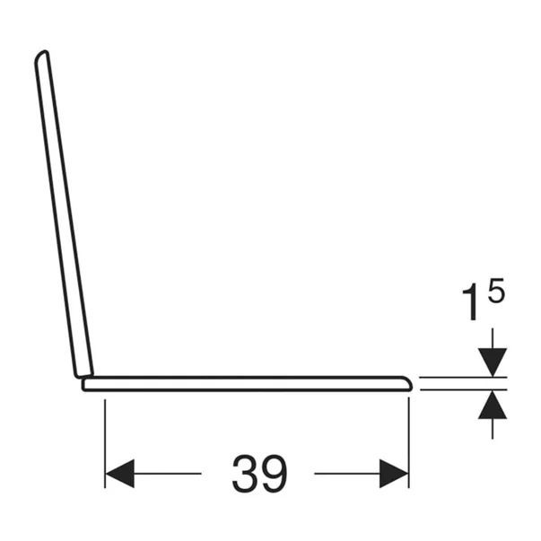 Capac wc pentru copii Geberit Bambini alb [4]