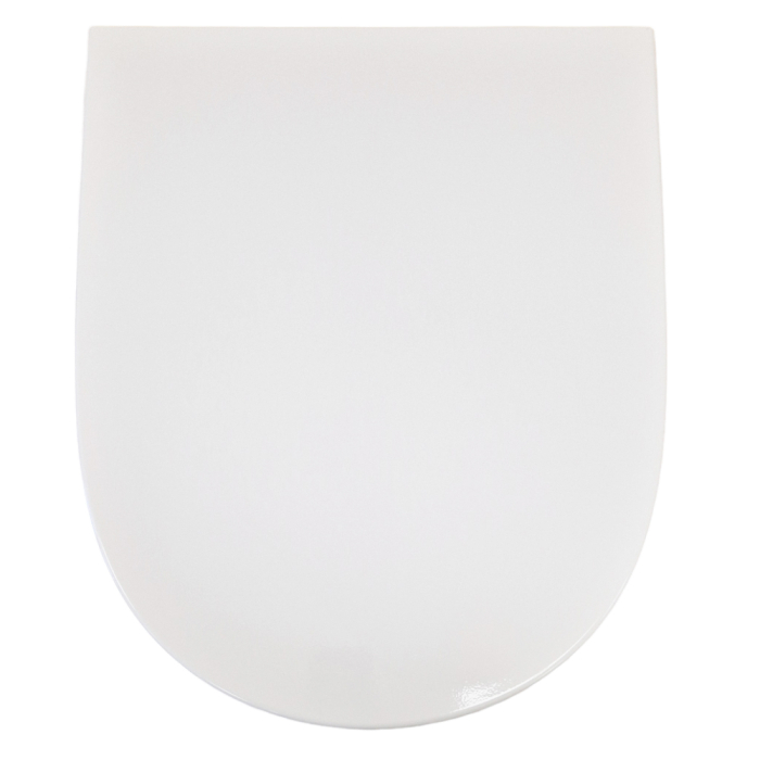 Capac WC Roca A8012A200B, 447 mm, 367 mm, 1 functii speciale, capac softclose, oval, duroplast, eliberare rapida, Alb [4]