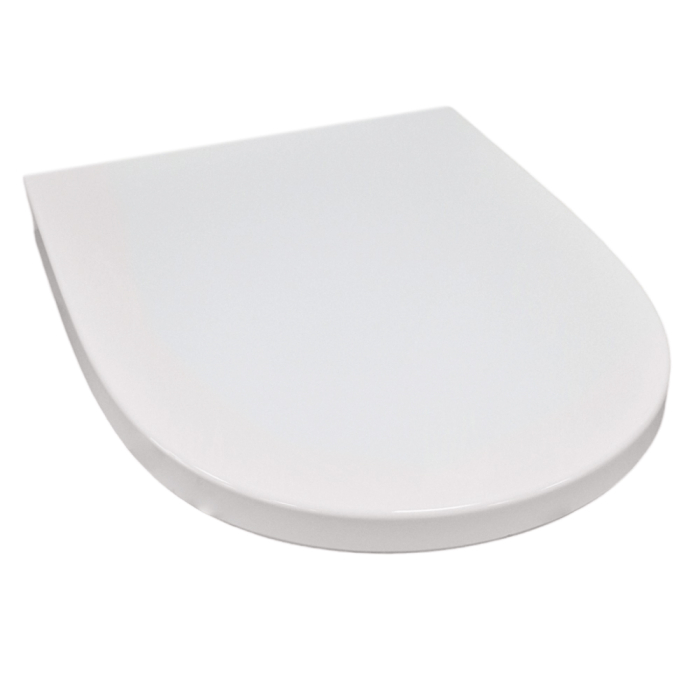 Capac WC Roca A8012A200B, 447 mm, 367 mm, 1 functii speciale, capac softclose, oval, duroplast, eliberare rapida, Alb [8]